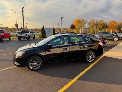 Super Black 2015 Nissan Sentra SV