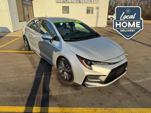 Classic Silver Metallic 2021 Toyota Corolla SE