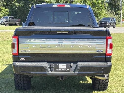 Antimatter Blue Metallic 2023 Ford F-150 Platinum