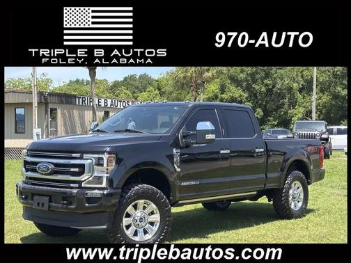 Agate Black Metallic 2022 Ford F-350 Platinum