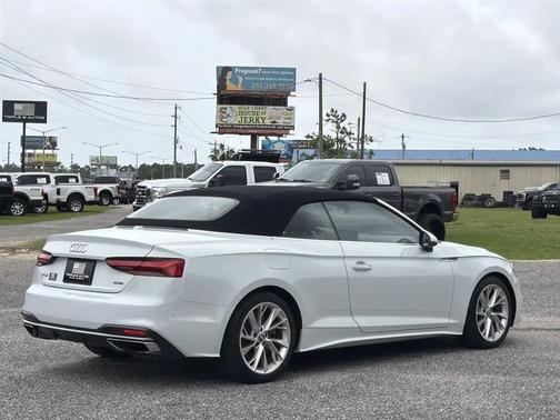 Glacier White Metallic/Black Roof 2020 Audi A5 Premium 45 TFSI quattro S tronic