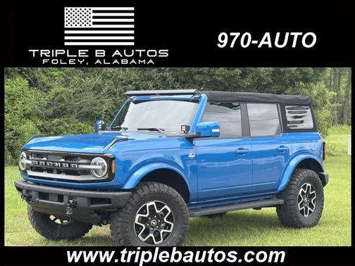 Velocity Blue Metallic 2022 Ford Bronco Base 4 Door 4x4