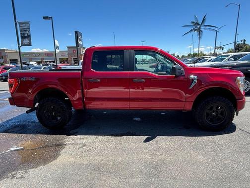 Rapid Red Metallic Tinted Clearcoat 2022 Ford F-150 XLT