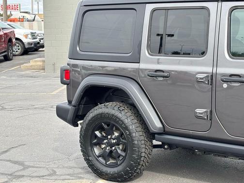 Granite Crystal Metallic Clearcoat 2023 Jeep Wrangler Sport S