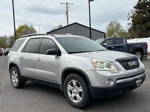 Liquid Silver Metallic 2007 GMC Acadia SLE1