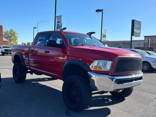 Flame Red Clearcoat 2010 Dodge Ram 2500 SLT