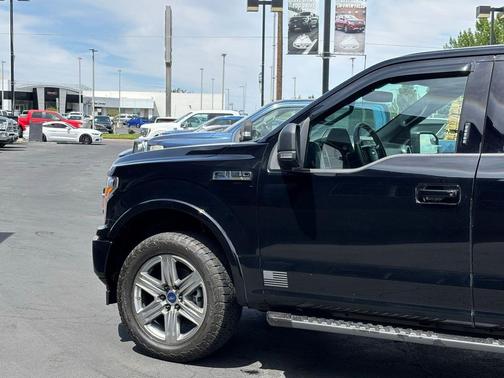 Shadow Black 2018 Ford F-150 XLT