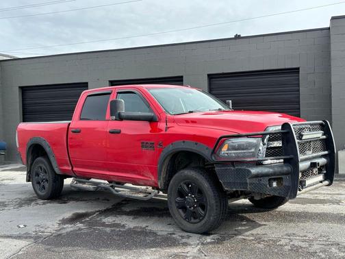 Flame Red Clearcoat 2017 RAM 2500 Tradesman Crew Cab 4x4 6'4' Box