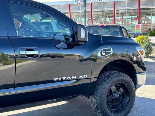 Magnetic Black 2017 Nissan Titan XD SV