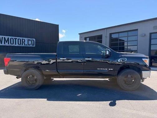 Magnetic Black 2017 Nissan Titan XD SV