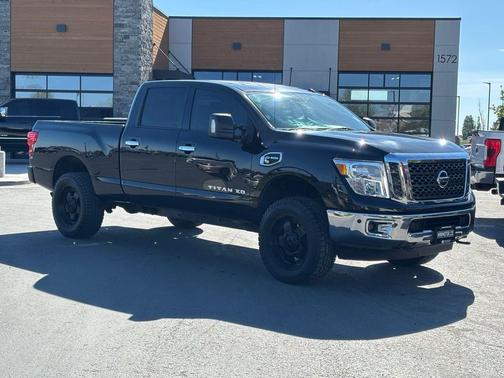 Magnetic Black 2017 Nissan Titan XD SV