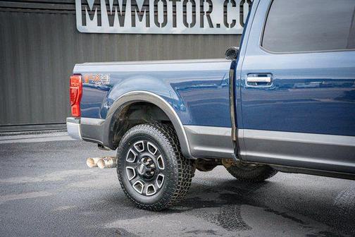 Blue Jeans Metallic 2020 Ford F-350 Lariat