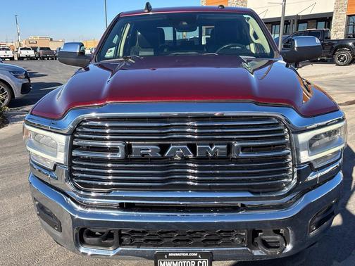 Delmonico Red Pearlcoat 2020 RAM 3500 Laramie Crew Cab 4x4 6'4' Box