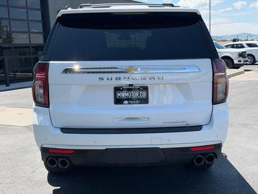Summit White 2023 Chevrolet Suburban Premier