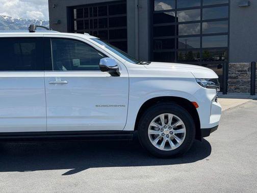 Summit White 2023 Chevrolet Suburban Premier