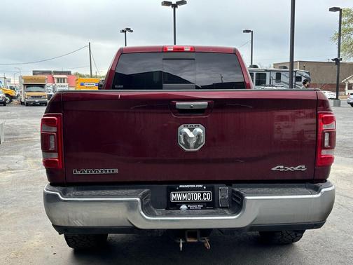 Delmonico Red Pearlcoat 2020 RAM 3500 Laramie Mega Cab 4x4 6'4' Box