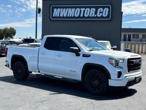 Summit White 2020 GMC Sierra 1500 Elevation