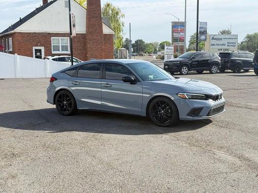 Sonic Gray Pearl 2024 Honda Civic Sport