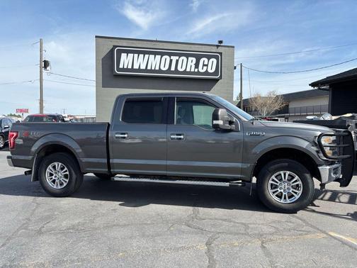 Gray 2016 Ford F-150 XLT