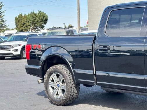 Shadow Black 2018 Ford F-150 Lariat