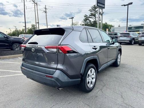 Gray 2022 Toyota RAV4 LE