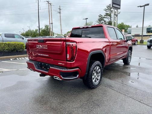 Volcanic Red 2025 GMC Sierra 1500 AT4