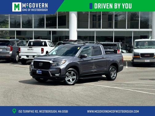 Gray 2022 Honda Ridgeline RTL