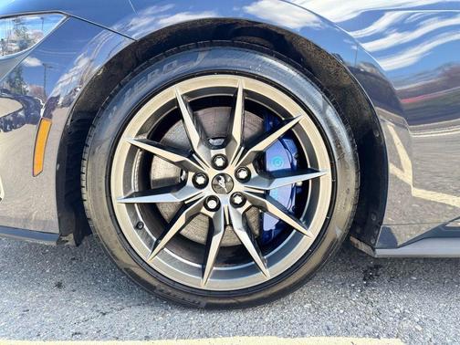 Blue 2024 Ford Mustang Dark Horse