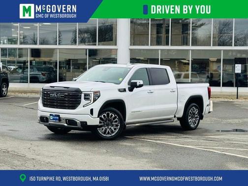 White Frost Tri-Coat 2025 GMC Sierra 1500 Denali Ultimate