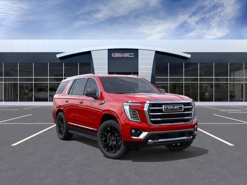 Volcanic Red 2026 GMC Yukon Elevation