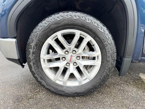 Pacific Blue Metallic 2021 GMC Sierra 1500 SLE