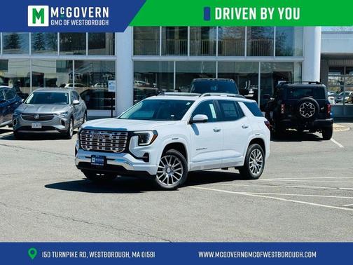Glacier White 2026 GMC Terrain Denali