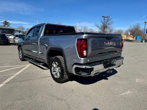 Satin Steel Metallic 2021 GMC Sierra 1500 SLE
