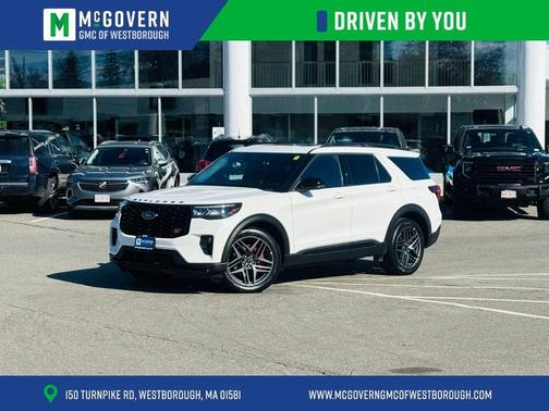 White 2025 Ford Explorer ST