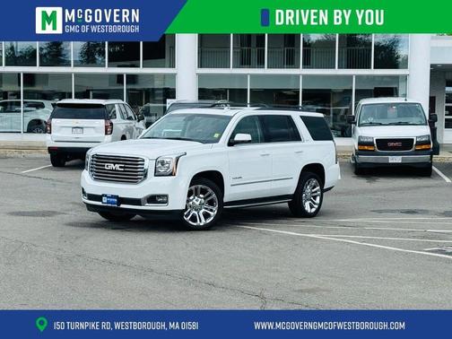 Summit White 2018 GMC Yukon SLT