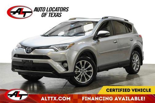 Silver 2017 Toyota RAV4 Hybrid Limited