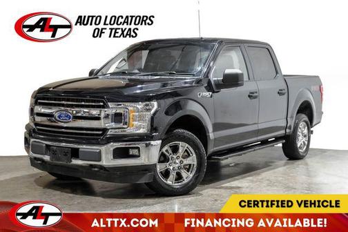 Shadow Black 2018 Ford F-150 XLT