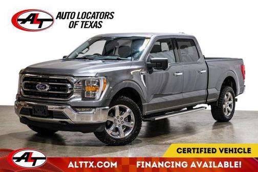 Gray 2022 Ford F-150 XLT