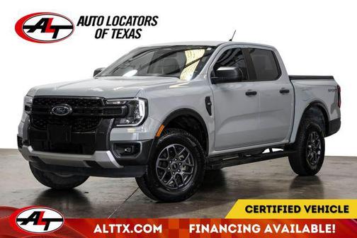 Gray 2024 Ford Ranger XLT