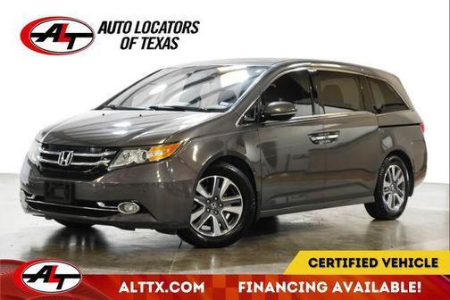 Modern Steel Metallic 2017 Honda Odyssey Touring Elite