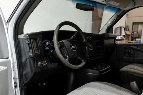 White 2013 Chevrolet Express 3500 LT