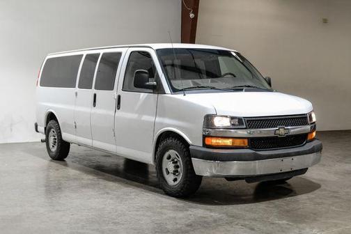 White 2013 Chevrolet Express 3500 LT
