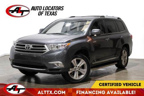 Magnetic Gray Metallic 2013 Toyota Highlander Limited