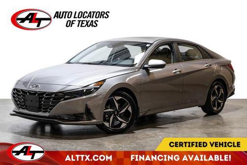 Gray 2023 Hyundai ELANTRA Limited