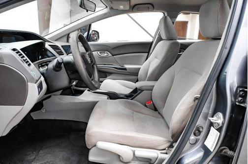 Gray 2012 Honda Civic LX