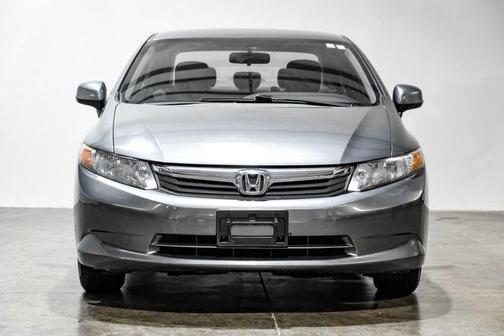 Gray 2012 Honda Civic LX