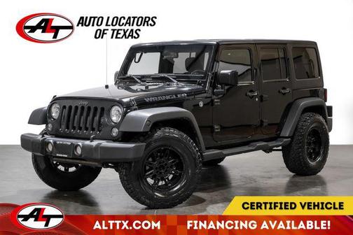 2016 Jeep Wrangler Unlimited Black Bear