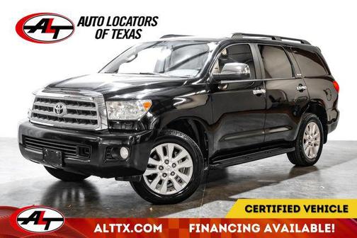 Black 2015 Toyota Sequoia Platinum
