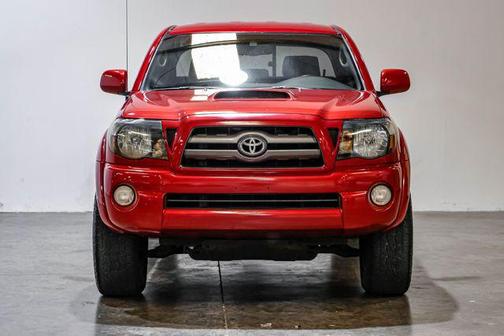 Red 2009 Toyota Tacoma PreRunner Double Cab