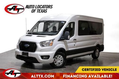 Oxford White 2021 Ford Transit-350 XLT